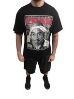 90s Vintage Tupac 2pac Magazine Cover T-shirt Rap Tee Full Size L gray