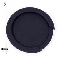 Musical Instruments Accessories Feedback buster Sound Hole Cover Buffer Block Silicone Acoustic S black