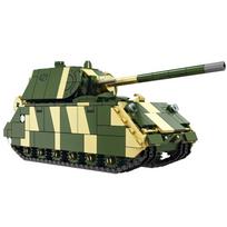 World War Army Military Soldiers KMS Bismarck Battleship Armored Vehicle Building Blocks Bricks Assembly Toys beige
