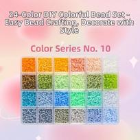 2.6mm Perler Hama Beads Kit DIY Make Puzzle Melting Beads Kits Hama Beads Box  Educational Puzzle 8 beige