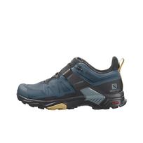 Salomon X Ultra 4 Fabric Leather Lace-Up Durable Low-Top Hiking Shoes Men hiking shoes L41623000 40 black