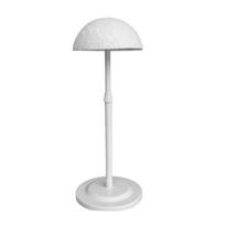 Wig Stand Wig Head Holder Adjustable Height Hat Display Wig Head Stand Wig Holder for Styling Wig Hair Drying Display 1 white