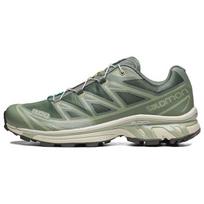 SALOMON XT 6 Synthetic Leather Cushioning Low top Outdoor Shoes Unisex Laurel L47136400 46⅔ gray