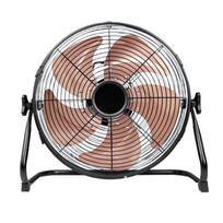Galingas didelės galios grindinis ventiliatorius, pramoninis elektrinis ventiliatorius, CN kištukas 16 inch 8 Gears 6 Blades gray