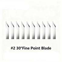 Ultrasonic Cutting Blades, 30°/60° Fine Point & Straight Chisel Replacement Blades for Y10 PRO Ultrasonic Cutting Knife