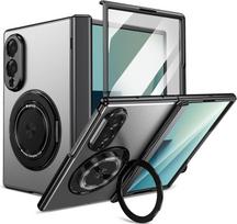 Case For Samsung Galaxy Z Fold 8 8 Ultra Built-in Screen Protector Rotating Magnetic Kickstands Hinge Protection FullBody Cover Samsung Z Fold8Ultra