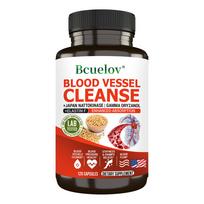 Bcuelov Kraujagyslių valymo maisto papildas su natokinaze, elastinu F, gama orizanoliu - 120 kapsulių 120 Capsules