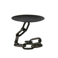 1vnt Butterfly Iron Chain Žvakidė Grandininė žvakių laikiklis Stalo dekoracijos Namų apstatymas black