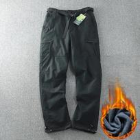 S-6XL Rudens ir žiemos kelių kišenių tiesūs kombinezonai Vyriški laisvi laisvalaikio kelnės Assault Pants Greitai džiūstančios kelnės XS tamsiai pilka spalva