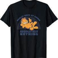 Garfield Classic Really Good at Doing Absolutely Nothing T-Shirt S juoda