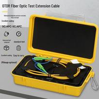 OTDR Fiber Optic Launch Cable Box yellow