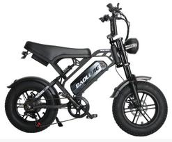 Naujas F2 ES sandėlio 500 vatų elektrinis dviratis su 48V 13Ah baterija, 16 colių padangomis, peties pakaba, maksimalus greitis 45 km/h 500W 48V  13AH juoda