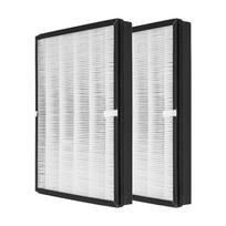 Oro valytuvo filtro elementas Pakeičiamas filtras Suderinamas su TaoTronics TT-AP003 Aktyvuotos anglies filtravimas Patvarus 2x 1 white