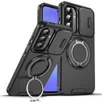For Samsung Galaxy A57 A56 A37 A36 A26 A17 A16 A07 A06 360 Degree Rotating Magnetic Bracket Camera Protection Phone Case Galaxy A57 juoda