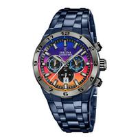Laikrodis - Festina - F20709/1 - Chronografas - Nerūdijantis plienas - Atsparumas vandeniui 10 bar gray