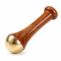 @ Massager With Teak Wooden Handle For Face Body & Foot UKZQ499 50%off brown