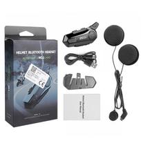 X1 Plus Motorcycle Helmet Intercom Headset Wireless Bluetooth 5.0 Earphone for 2 Rider 1000M intercomunicador Waterproof Noise Reduction Handsfree gray