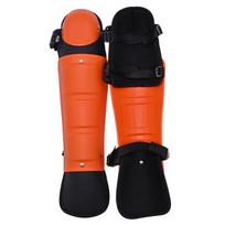 Lauko dilimui atsparūs, nuo pjūvių apsaugantys kojų apsaugai žoliapjovei S-5XL; Orange red