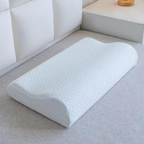Ortopedinė atminties putplasčio pagalvė kaklo atramai, lėtai atsigaunanti kontūrinė pagalvė mažina kaklo skausmą, gerina miego padėtį 50*30*10/7cm gray