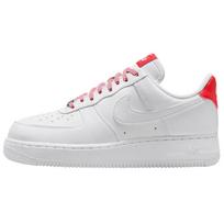 Nike Air Force 1 Low '07 White Pink Foam Metallic Silver Light Crimson Women's IB7167-103 41 white