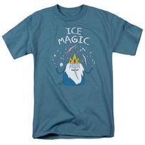 Adventure Time  Ice Magic  T-Shirt - Adult, Child L gray
