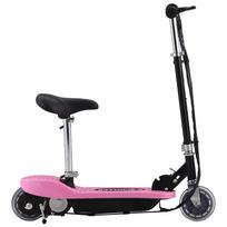 Electric Scooter with Seat 120 W Pink