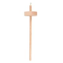 Yarn Making Spindle Fade Resistant Comfortable Hand Feel DIY Wooden Yarn Spinner Drop Spindle auksas