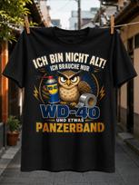 Old Owl Wd Forty Repair Joke Tee Owl Holding Wd40 And Duct Tape Beside Gerunisexnot Ol Repair Humor Unisex All TShirt S brown
