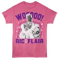 Ric Flair Stylin And Profilin Retro Pink Heather Wrestling Shirt Unisex T-Shirt L white