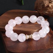 Natural Powder Crystal Bracelet Fashionista Bracelet Magic Box Tower Crystal Small Waist Crystal Bracelet Douyin Explosion Live brown