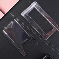 Skaidrūs molbertai, reguliuojamas skaidraus plastiko lėkščių laikiklis, stovas, paveikslų rėmo lentyna, vestuvėms, gimtadieniui, namų dekoravimui One Size gray