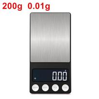 500g 0.1g 200g 0.01g Digital Scale Electronic Kitchen Weighing Scale with Tray Stainless Steel Jewelry Balance gray