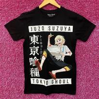 Tokyo Ghoul Juzo Suzuya Anime T-Shirt Extra Small S white