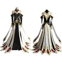Code Geass CC Cosplay Kostiumas Ir Perukai Lelouch iš Maišto C.C. Kombinezonas Hangyaku No Lelouch Queen CC Marškiniai M balta