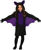 Bat Costume Outfit Halloween Party 10-12 Years blue