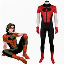 Nenugalimasis Vaikas Omniman Cosplay Kostiumas Anime Žaidimui Role Play XS black