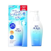 SKIN AQUA Sunscreen 50+ Super Moisture Gel Pump 140g 150ml blue