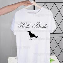 Damon Salvatore The Vampire Diaries Tshirts Men Shirt Harajaku Chronicles Vampiricas Summer Streetwear Casual Tee Short Sleeve XL white