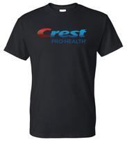 Crest toothbrush toothpaste t-shirt Unisex T-Shirt S black