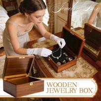 Wooden Storage Box With Lock And Key, Wood Storage Box, Jewelry Box, Organizer. One Size ruda