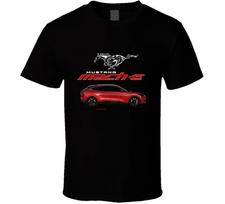 Mustang Mach E Ev Elektrinė Transporto Priemonė Naujas Raumeninis Automobilis Dovana T marškinėliai 2XL black