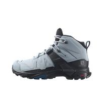 Salomon  X Ultra 4 Mid Wide GORE-TEX Quarry Legion Blue Women Sneakers Black L41687200 39⅓ gray