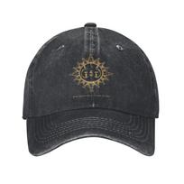 Retro Clair Obscur Expedition 33 Baseball Cap for Men Women Distressed Denim Sun Cap  Outdoor Travel Unstructured Soft Hats Cap One Size gray