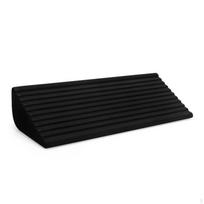 Calf Stretch Wedge Foam Fitness Ribbed Slant Board for Yogis, Athletes, Stretching, Squats, black