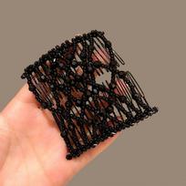 Rhombus Double Side Bun Butterfly Magic Hair Combs New Hair Accessories  Women 6 black