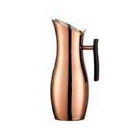 Cold Drinking Pitcher Stainless Steels Water Pitcher Jugs Cold Water Kettles Home Hotel Serving Tool with Handle Enduring rožinio aukso spalvos