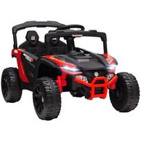 Children's electric UTV car, children's electric buggy 12V 2 motors, remote control, LED, music, horn, 3-8 years, red 88 x 57.5 x 55.5 cm