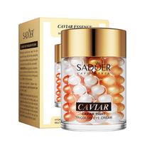 Caviar Gold Natrio hialuronatas Rose Aloe Vera Paakių kremas šviesina tamsius ratilus Pašalina Paakių maišelius Didelės Akys Ryškios Akių Kremas 1 beige