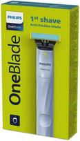 Philips OneBlade 1st Shave QP1324/20 Hair Shaver, Sky Blue