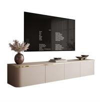 Pakabinama TV spintelė AVELINE200, kašmyro spalvos su LED